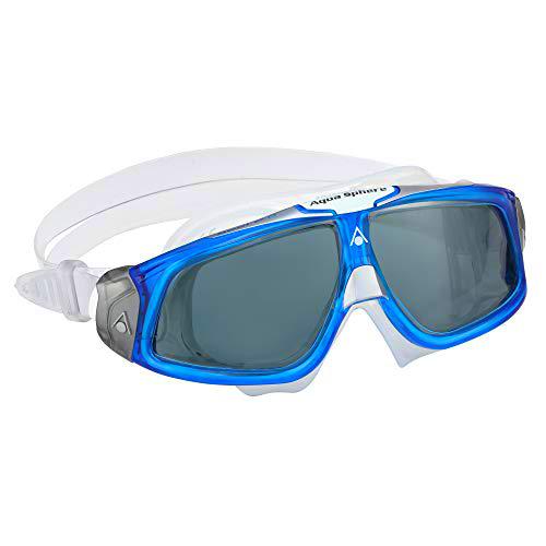 Aquasphere Seal 2.0 Gafas de natación, Unisex, Lente Azul Claro y Blanco/Oscuro