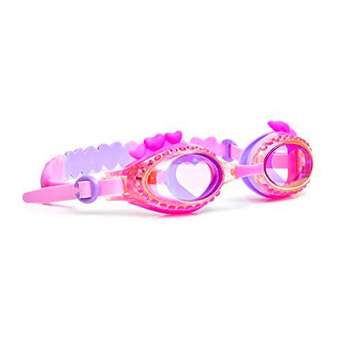 Bling 2O - LUVS ME LUVS ME NOT True Luv Pink, gafas de natación infantiles. Más 3 años