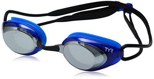 TYR - Gafas de natación con Espejo de Perfil bajo, Unisex Adulto