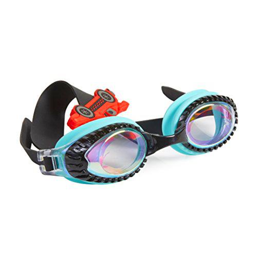 Bling2o - DRAG RACE Retro Teal Slider, gafas de natación infantiles