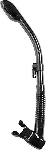 Cressi Schnorchel Dry Dark Snorkel, Unisex, Multicolor (Negro)