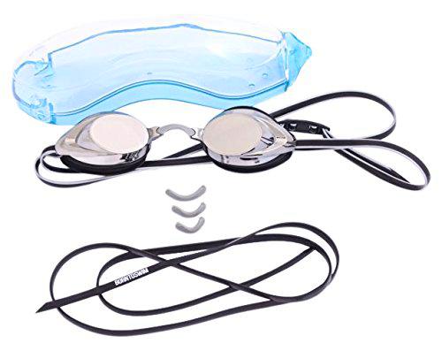 Bormioli nto Swim - Gafas de natación (de Racer Vers piegelt Racing Mirrored Swimming Goggles