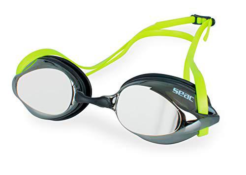 Seac Ray, gafas de natación con lentes espejo para mujer y hombre