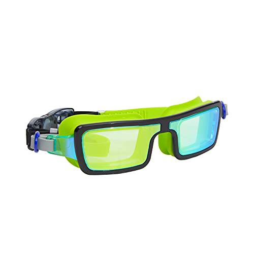 Bling 2O - ELECTRIC 80'S Laser Lime, gafas de buceo infantiles. Más 6 años