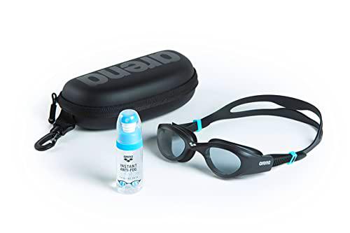 ARENA Goggles Kit Set de Equipos, Unisex-Adult, Black, Negro