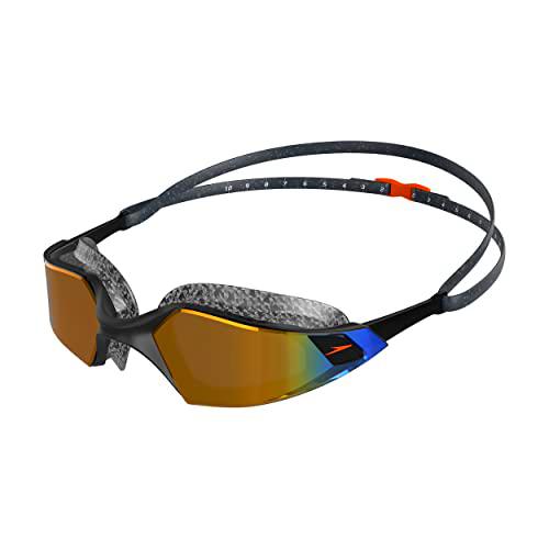 Speedo Aquapulse Pro Mirror Swimming Goggles, Unisex-Adult