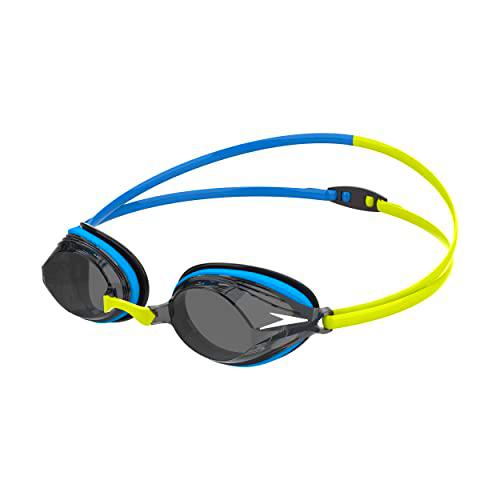 Speedo Vengeance Swimming Goggles, Unisex-Adult, Verde/Azul, Un tamaño