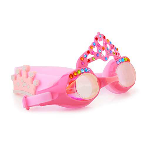 Bling2o - PRINCESS CROWN Peach Pink, Gafas de natación infantiles