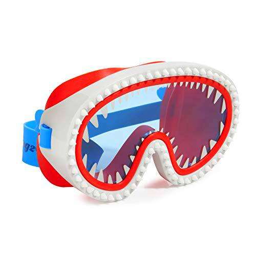 Bling2o - SHARK ATTACK Chewy Blue Lens, Máscara de natación infantil