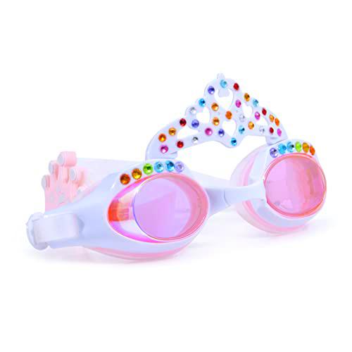 Bling 2O - PRINCESS CROWN Daisy White, Gafas de natación infantiles