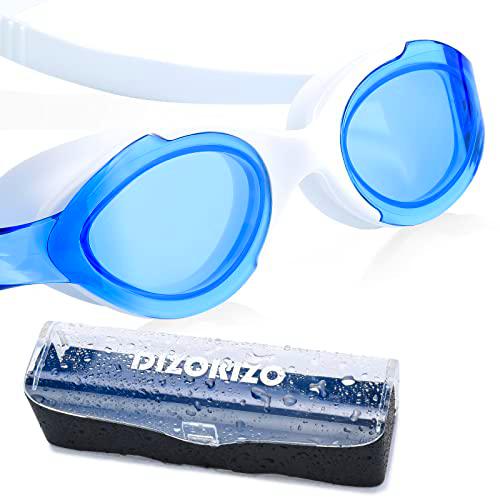 Dizokizo Gafas de natación con protección UV, antivaho