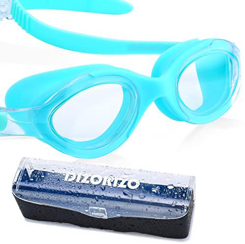 Dizokizo Gafas de natación con protección UV, antivaho
