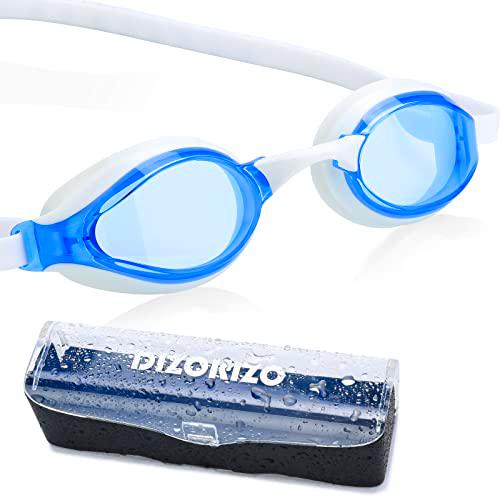 Dizokizo Gafas de natación sin fugas, protección UV antivaho