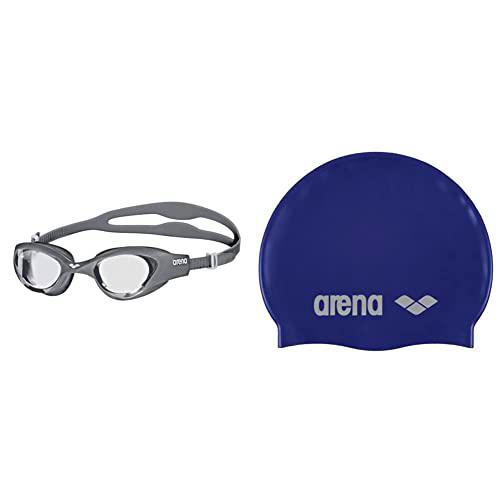 ARENA The One Gafas de Natación, Unisex Adulto, Gris (Clear/Grey/White)