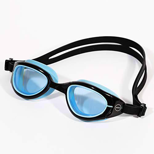 ZONE3 Gafas de Natación Attack, Lentes azules, Unisex adulto