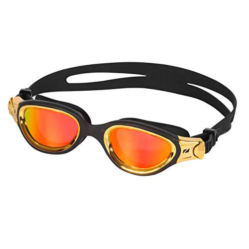 ZONE3 Gafas de natación Venator-x, Color Negro Oro