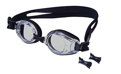 Aqua Speed - Gafas de natación graduadas - Anti-Fog Revestimiento - austautsc hbarer Puente Nasal en 3 tamaños # Lumina (Prescripción: de 1,5 hasta de 8)
