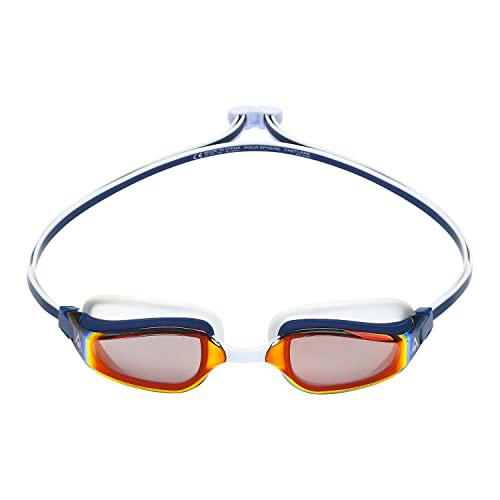 Aquasphere Fastlane Goggles, Unisex-Adult, Ted Titanium MIROR, L