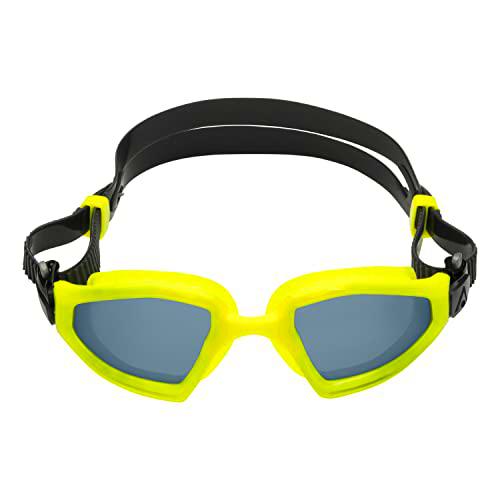 Aquasphere KAYENNE Pro Goggles, Unisex-Adult, Neon Yellow/Grey, One Size