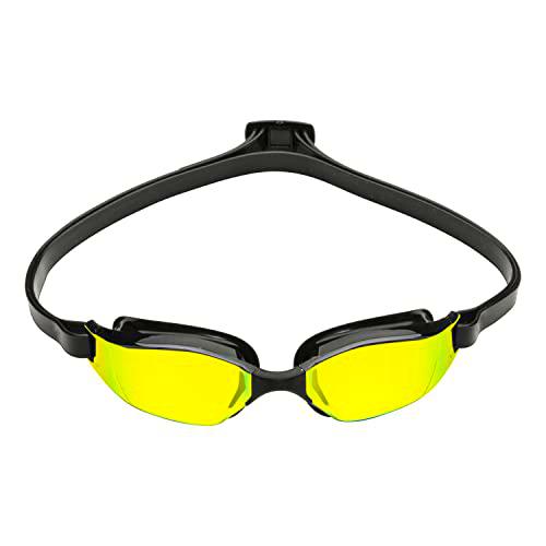Aquasphere Xceed Gafas, Adultos Unisex, Yellow Titanium MIROR