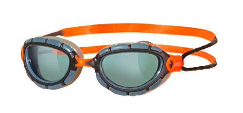 Zoggs Predator Gafas de Natación, sin Género, Naranja (Smoke/Nero/Arancione