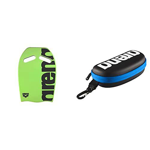 ARENA 95275 - Tabla de natación, talla única, color verde &amp; Arena 000001E048-507 Estuche para Gafas de natación