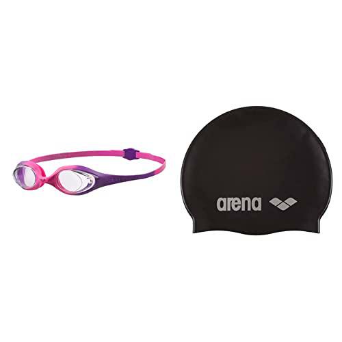 ARENA 92338, Gafas de Natación Infantil, Multicolor (violet / clear)