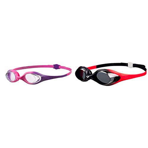 ARENA 92338, Gafas de Natación Infantil, Multicolor (violet / clear)