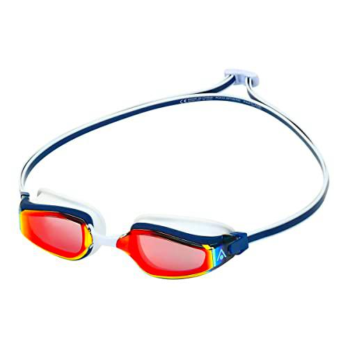 Aqua Sphere Gafas de natación marca modelo Gafas de Natación para Adultos Fastlane Azul marino Adultos