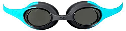 Arena Spider Gafas de natación para niños, Smoke-Black/Mint