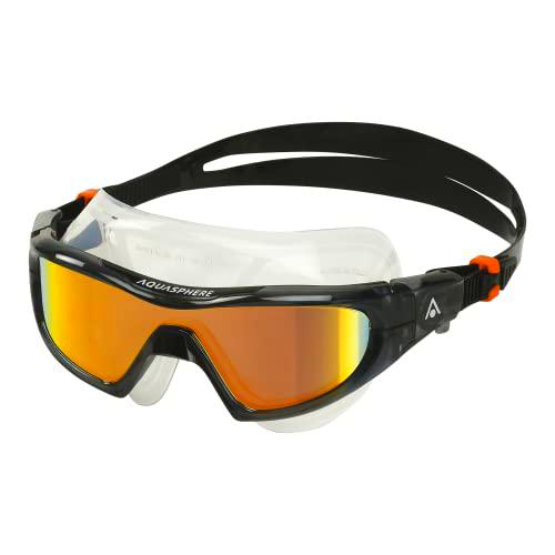 Aquasphere Vista Pro Masks, Unisex-Adult, Orange, One Size