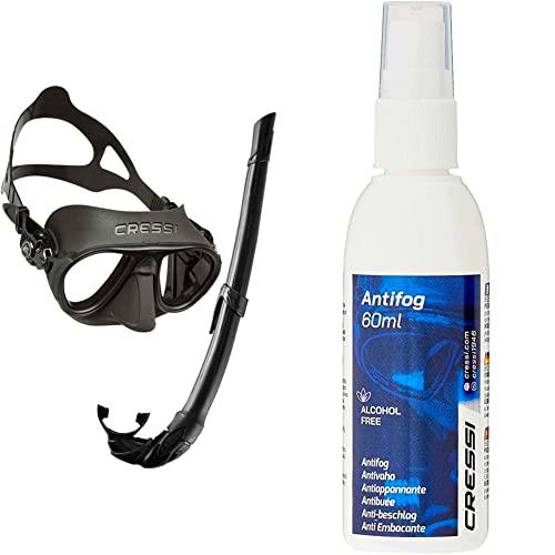 Cressi Calibro + Corsica Packs de Snorkel, Unisex Adulto