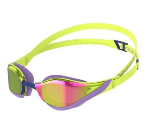 Speedo Gafas de natación unisex para adultos, color verde