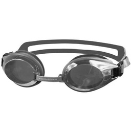 Aqua Speed Challenge Gafas de natación (Plata Panorama Reflejado Anti-Niebla Protección UV Silicona + UP -Etiqueta engomada)