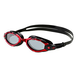 Aquafeel Gafas de natación Endurance polarizadas, negro/rojo