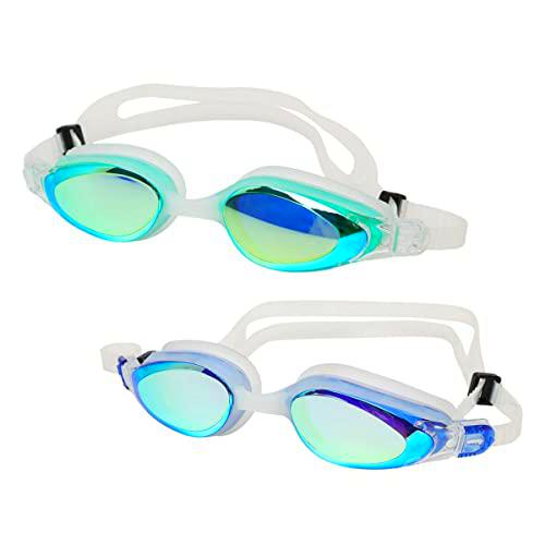 BigBuy Sport Gafas de Natación, Multicolor, Estándar