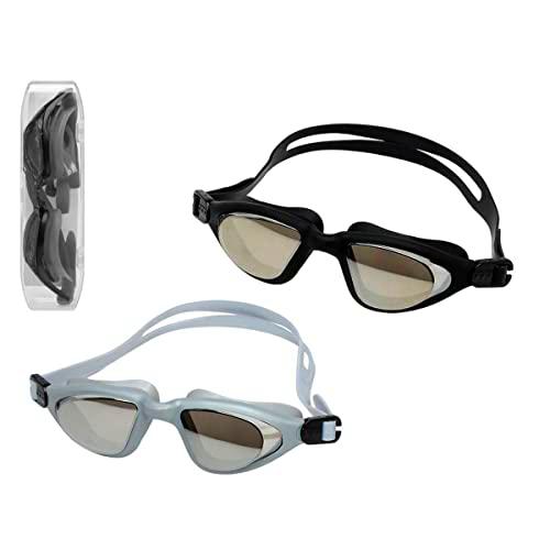 BigBuy Sport Gafas de Natación, Multicolor, Estándar