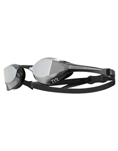 TYR Goggle Gafas Tracer X Elite Racing con Espejo, Unisex Adulto