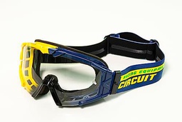 Circuit Equipment Off-road Goggle Quantum Yellow/Blue Clear Lens