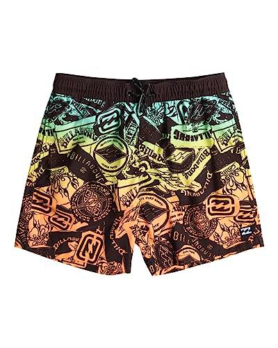 Billabong Short de natación Rojo 16