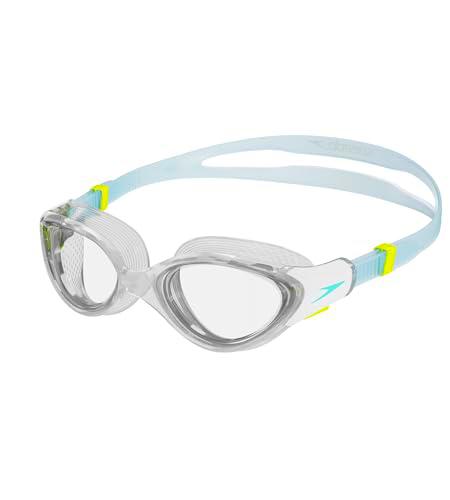 Speedo Biofuse 2.0 Gafas de natación, por Mujer, Transparente/Azul, ONESZ