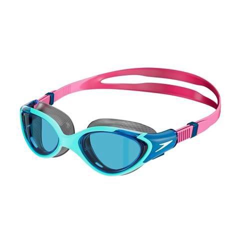 Speedo Biofuse 2.0 Gafas de natación, por Mujer, Azul/Rosa, ONESZ