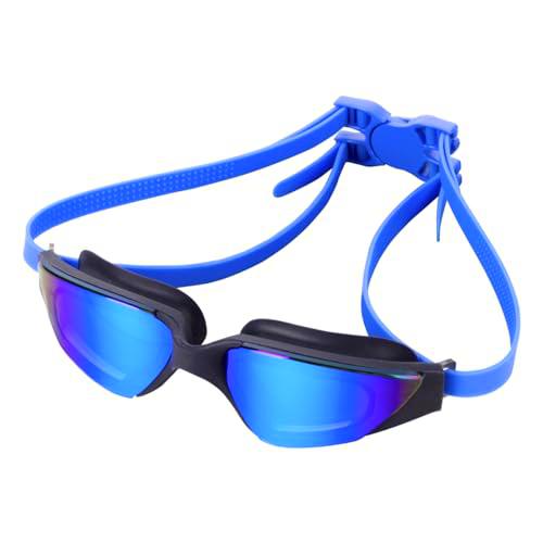 Fashy Splash II Mirror Special - Gafas de natación con cierre especial, color azul