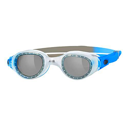 Zoggs Gafas de natación unisex Phoenix, transparente/azul/humo