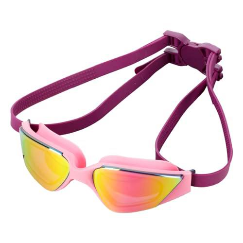 Fashy Splash I Mirror - Gafas de natación (con cierre especial), color rosa