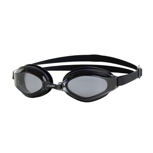 Zoggs Endura MAX Swimming Goggles, Unisex-Adult, Black/Black/Tint Smoke
