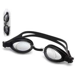 BigBuy Sport Gafas de Natación para Niños Negro