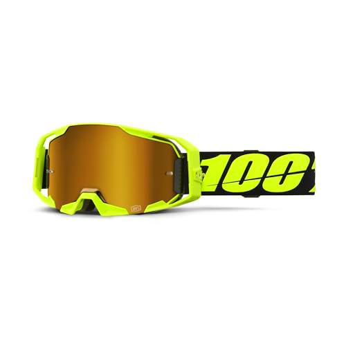 100% ARMATIC - Gafas de natación color amarillo neón