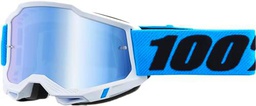 100% Youth Accuri 2 - Gafas de natación con marco y lente de espejo azul