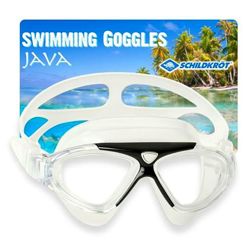Schildkröt Máscara de natación Java para Adultos - Gafas de natación con Campo de visión de 180º
